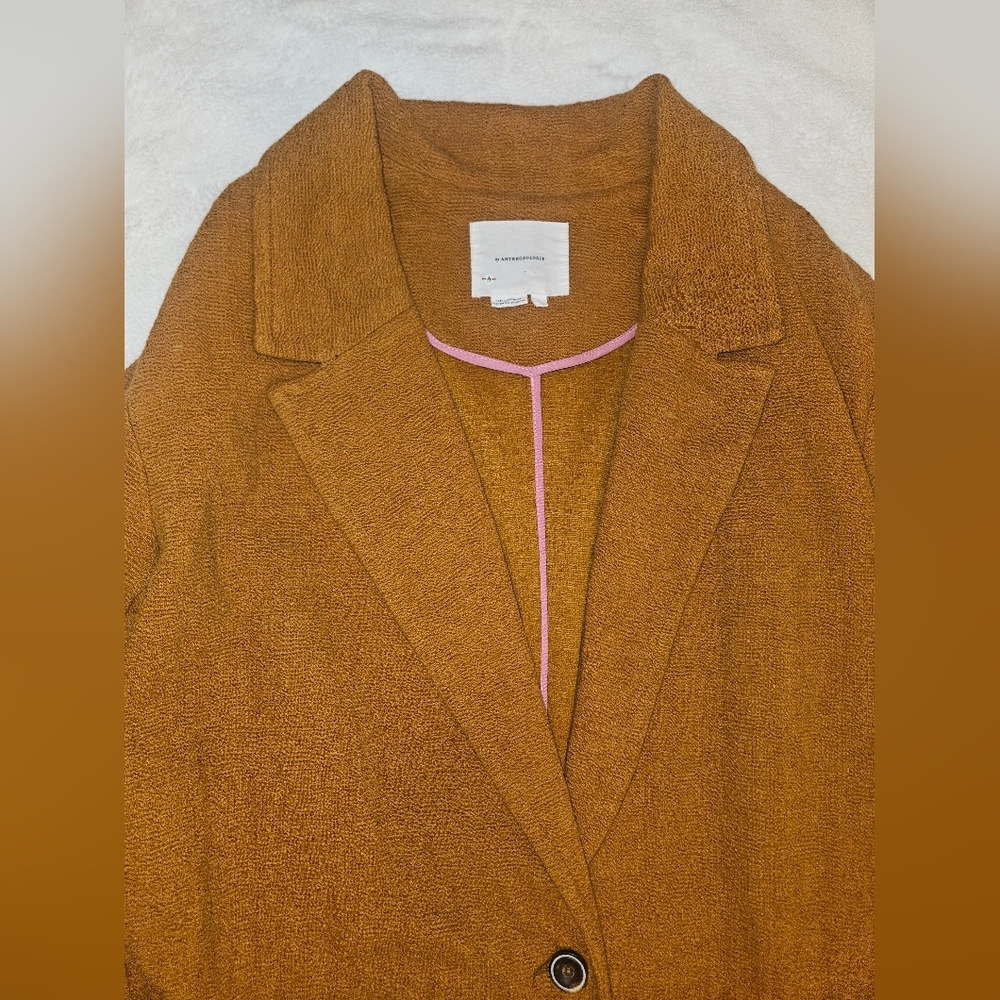 by Anthropologie Corinthia Knit Blazer Jacket - Picture 7 of 11
